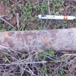 Desactivados por los SEDEX dos nuevos artefactos explosivos de la Guerra Civil encontrados en la provincia de Guadalajara: una granada de mano en Luzaga y un proyectil de artillería en Hita