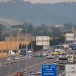 Un accidente múltiple entre seis vehículos en la A2 a la altura de Azuqueca deja tres mujeres heridas y grandes retenciones en dirección a Guadalajara
