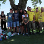 Cogolludo honra a los 11 héroes del retén con base en este municipio que fallecieron hace veinte años mientras trataban de extinguir el incendio de La Riba de Saelices