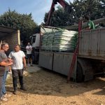 La Diputación de Guadalajara compra más de 30 toneladas de pienso para alimentar ganado en los pueblos afectados por el incendio de La Mierla en la  Sierra Norte