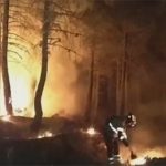 Siete municipios y un campamento juvenil evacuados y más de 2.000 hectáreas de monte arrasado en las primeras 24 horas del incendio de La Mierla, en plena Sierra Norte de Guadalajara