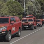 Cinco municipios evacuados y cortado un tramo de la N-211 por el incendio de Selas, en el Señorío de Molina de Aragón (Guadalajara), que ha sido elevado de nivel 1 a 2 y ha movilizado ya a la UME