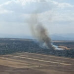 Un incendio forestal en Galápagos obliga al confinamiento por humo de los 3.000 vecinos de la urbanización Las Castillas de Torrejón del Rey (Guadalajara)