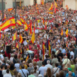 Miles de vecinos acuden a las concentraciones realizadas en la provincia de Guadalajara en apoyo de Ceuta tras las invasión de la ciudad por más de 80.000 inmigrantes ilegales procedentes de Marruecos: convocadas por la Femp, no contaron con el apoyo institucional del PSOE