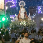 Miles de personas acompañan a la Virgen de la Antigua de Guadalajara en su procesión desde la concatedral de Santa María a su Santuario como cada 8 de septiembre