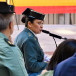 La teniente coronel Laura Gómez Campo, jura su cargo como nueva jefa de la comandancia de la Guardia Civil de Guadalajara